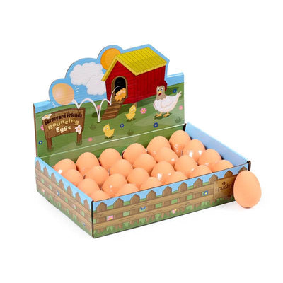 Bouncing Rubber Egg (Card Display) - Gift Arch