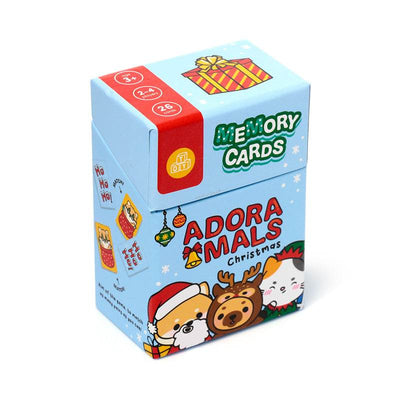 Christmas Adoramals Kids Memory Card Set - Gift Arch