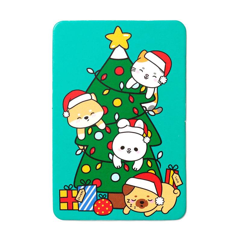 Christmas Adoramals Kids Memory Card Set - Gift Arch