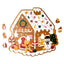 Christmas Gingerbread Baker Street Shaped 130pc Shaped Jigsaw Puzzle - Gift Arch