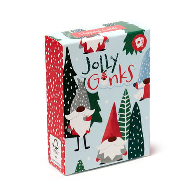 Christmas Gonk Standard Playing Card Deck - Gift Arch