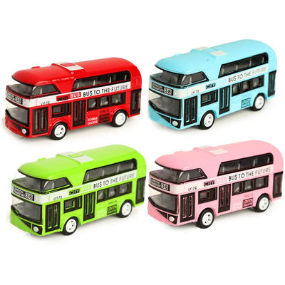 City Bus Pull Back Action Toy - Gift Arch