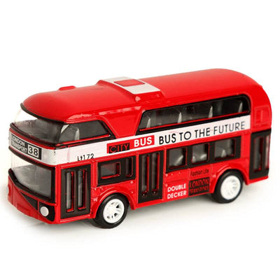 City Bus Pull Back Action Toy - Gift Arch