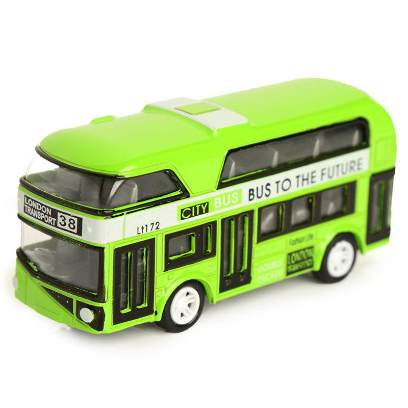 City Bus Pull Back Action Toy - Gift Arch
