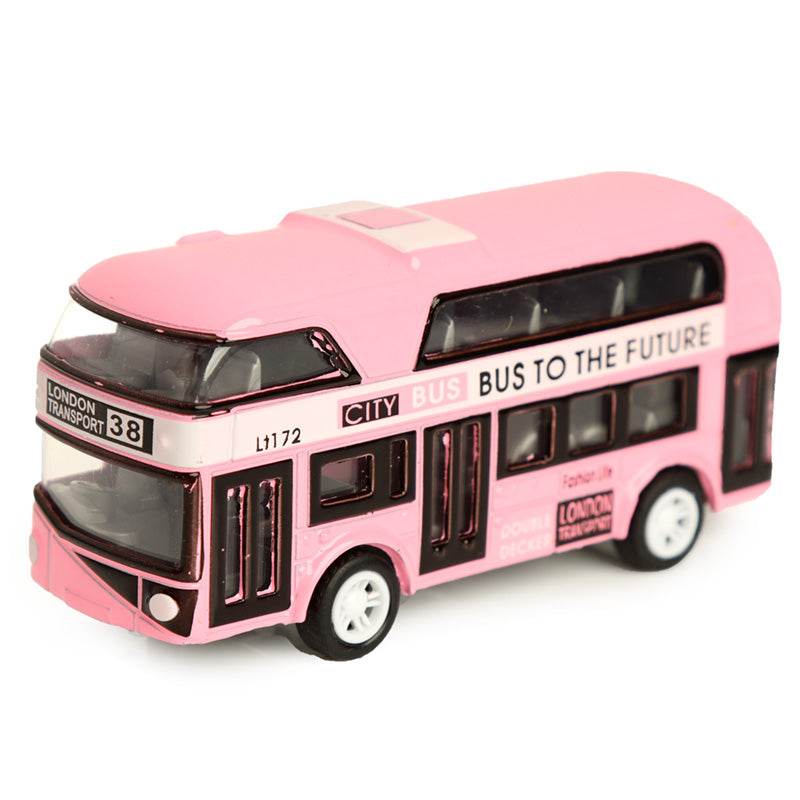 City Bus Pull Back Action Toy - Gift Arch