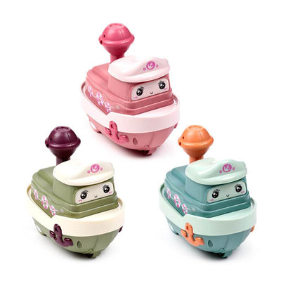 Cute Ship Friction Push/Pull Action Toy - Gift Arch