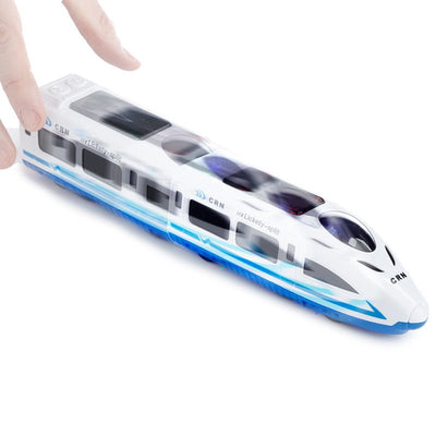 High Speed Train Friction Light Up & Sound Push/Pull Action Toy - Gift Arch