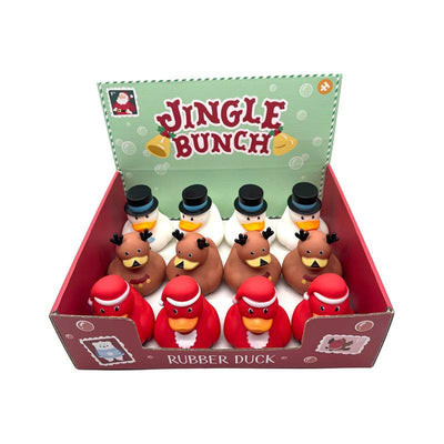 Jingle Bunch Christmas Duck Bath Time Toy - Gift Arch