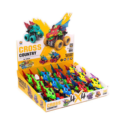 LED Off Road Dragon Head Stunt Truck Action Toy - Gift Arch