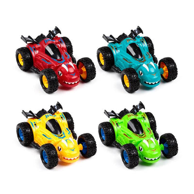 Lizard Race Car Friction Light Up & Sound Push/Pull Action Toy - Gift Arch