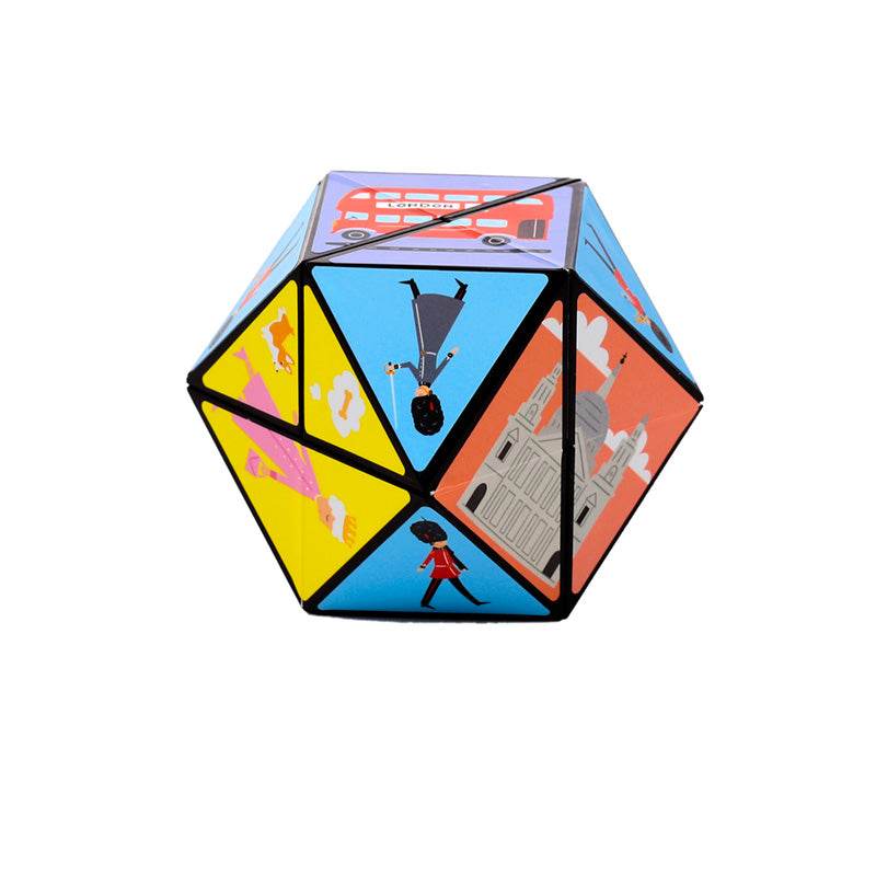 London Souvenir Puzzle Cube Toy - Gift Arch