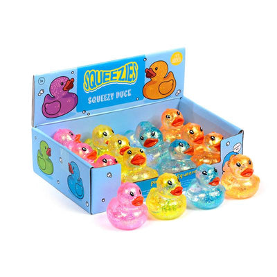 Maltose Squeezy Glitter Duck Stress Toy - Gift Arch