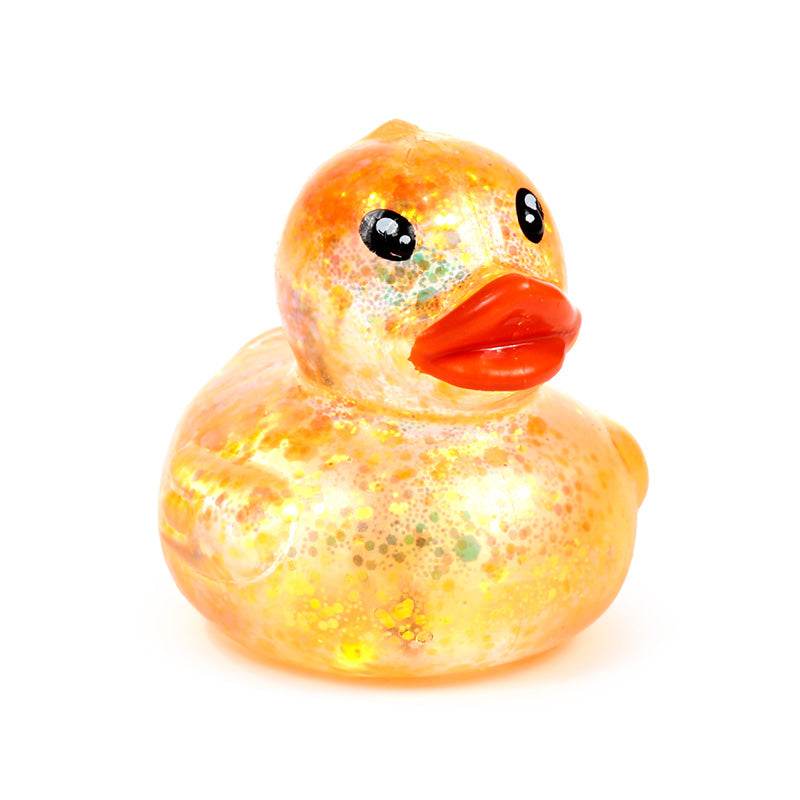 Maltose Squeezy Glitter Duck Stress Toy - Gift Arch