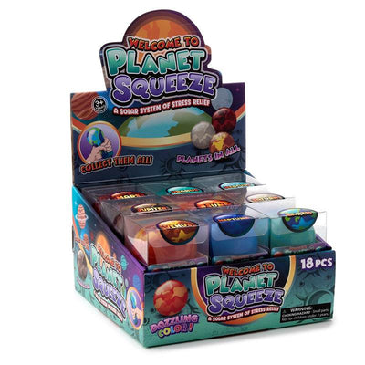 Maltose Squeezy Planet Stress Ball - Gift Arch