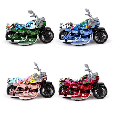 Motorcycle Push/Pull Action Toy - Gift Arch