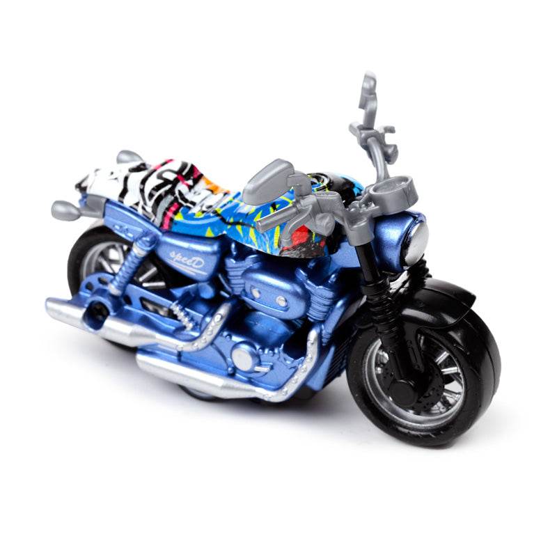 Motorcycle Push/Pull Action Toy - Gift Arch