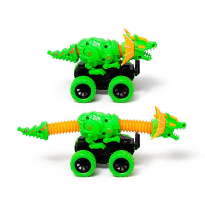 Mystery Dinosaur Egg Telescopic Friction Push/Pull Action Toy - Gift Arch