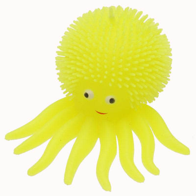 Octopus Squidgy Light Up LED Puff Pet - Gift Arch