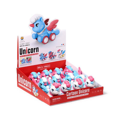 Press & Go Winged Unicorn Action Toy - Gift Arch