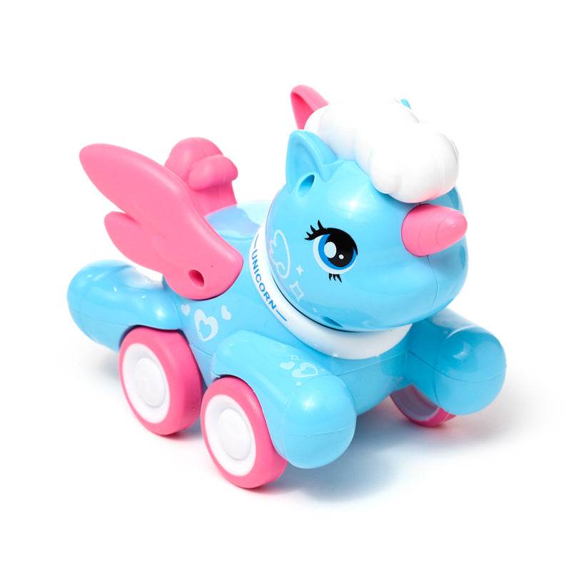 Press & Go Winged Unicorn Action Toy - Gift Arch