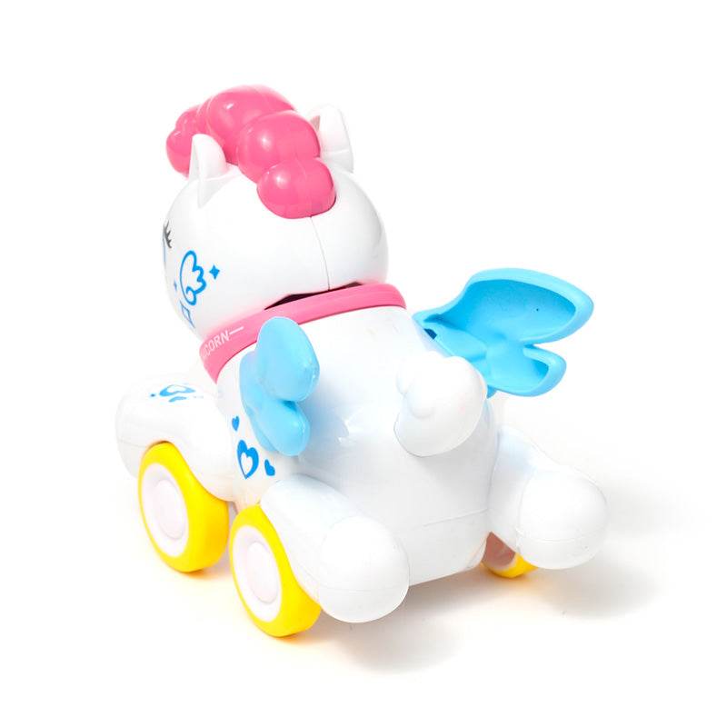 Press & Go Winged Unicorn Action Toy - Gift Arch