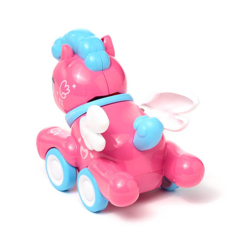 Press & Go Winged Unicorn Action Toy - Gift Arch