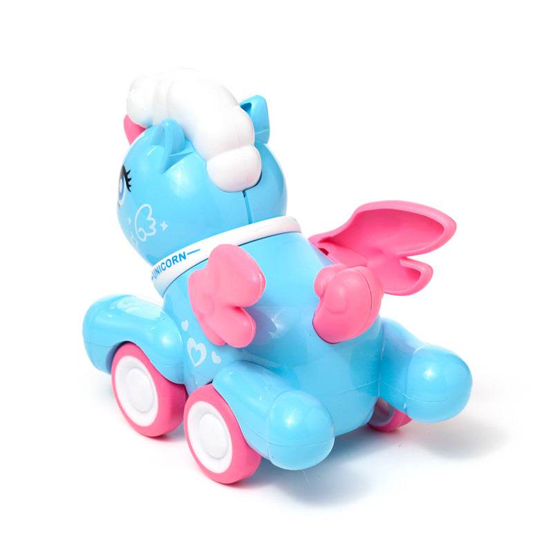 Press & Go Winged Unicorn Action Toy - Gift Arch