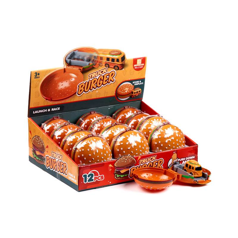 Press & Launch Hamburger Truck Action Toy - Gift Arch