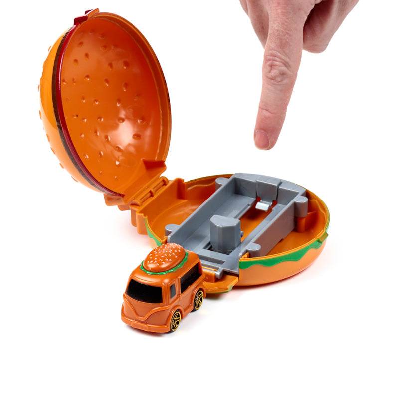 Press & Launch Hamburger Truck Action Toy - Gift Arch