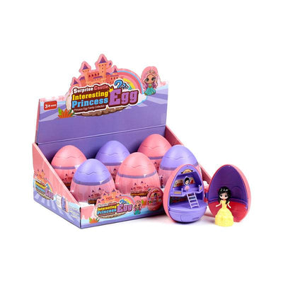 Princess Castle Surprise Egg Shaped Mini Pocket World Toy - Gift Arch