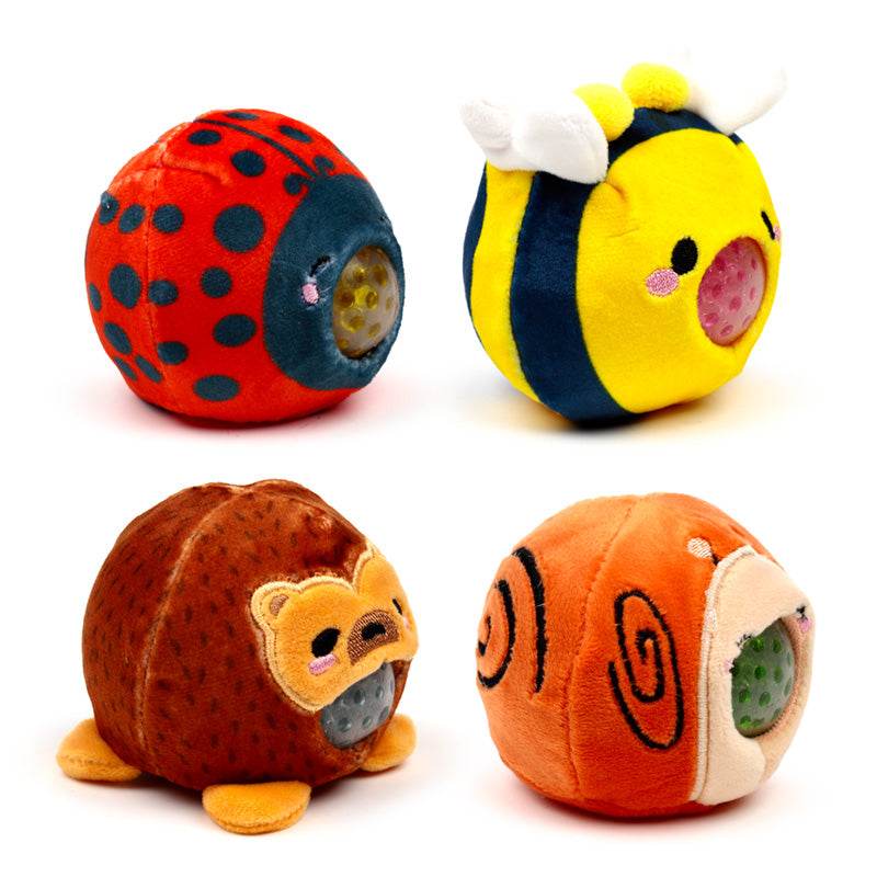 Queasy Squeezies Adoramals Garden Plush Squeezy Toy - Gift Arch