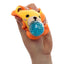 Queasy Squeezies Adoramals Lion, Giraffe, Monkey, Tiger Plush Squeezy Toy - Gift Arch