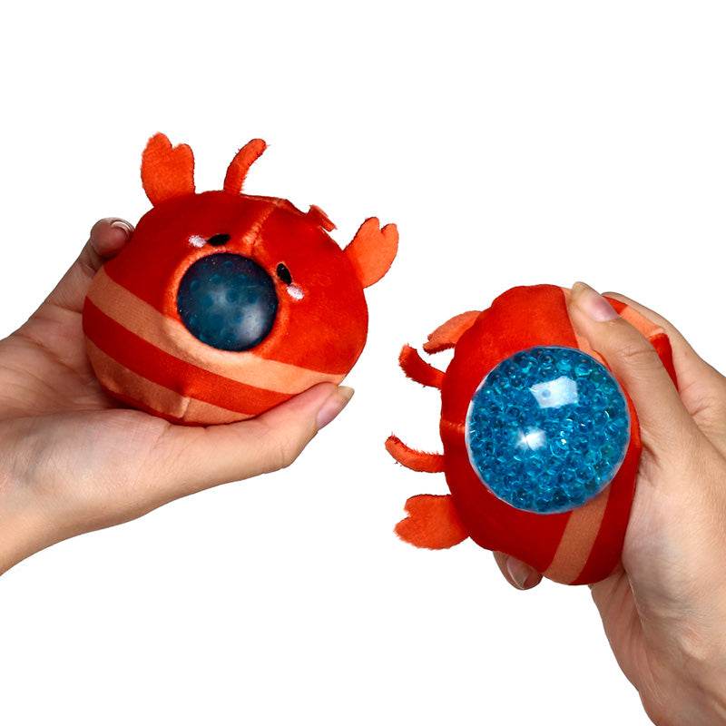 Queasy Squeezies Adoramals Lobster Plush Squeezy Toy - Gift Arch
