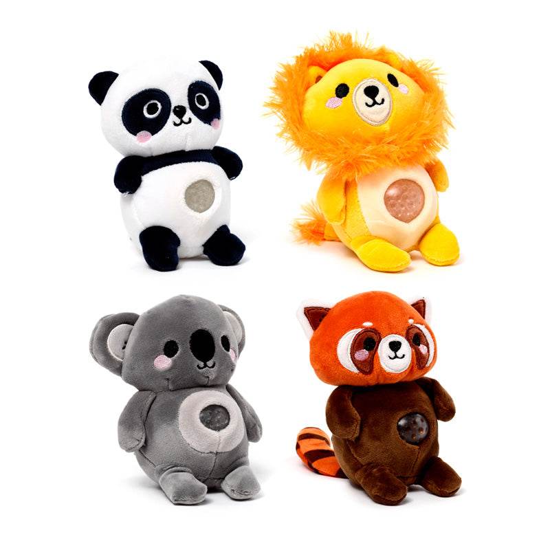Queasy Squeezies Adoramals Zoo Mix #1 Shaped Plush Squeezy Toy - Gift Arch