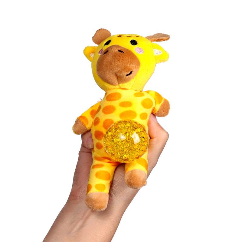 Queasy Squeezies Adoramals Zoo Mix #2 Shaped Plush Squeezy Toy - Gift Arch