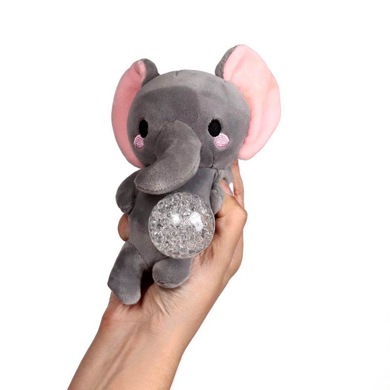 Queasy Squeezies Adoramals Zoo Mix #2 Shaped Plush Squeezy Toy - Gift Arch