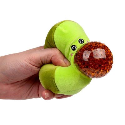Queasy Squeezies Avocado Plush Squeezy Toy - Gift Arch