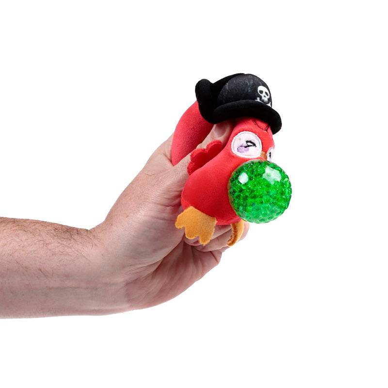 Queasy Squeezies Jolly Rogers Pirate Plush Squeezy Toy - Gift Arch