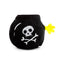 Queasy Squeezies Jolly Rogers Pirate Plush Squeezy Toy - Gift Arch