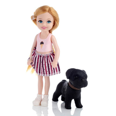 Sally Dress Up Doll with Dog & Accessories - Gift Arch