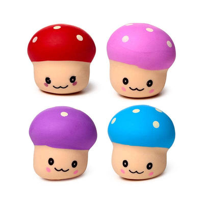 Squeezable Mushroom Stress Toy - Gift Arch