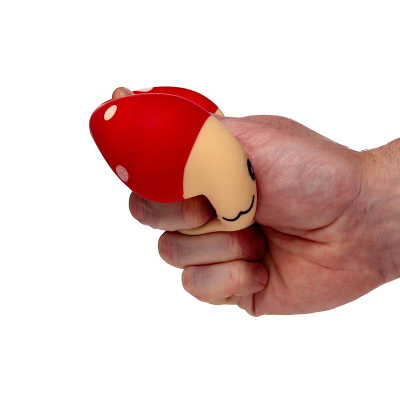 Squeezable Mushroom Stress Toy - Gift Arch
