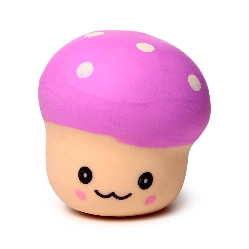 Squeezable Mushroom Stress Toy - Gift Arch