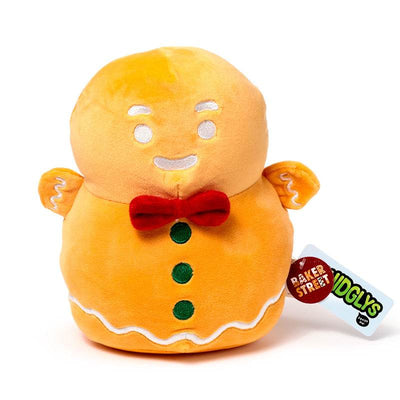 Squidglys Baker Street Christmas Gingerbread Man Plush Toy - Gift Arch
