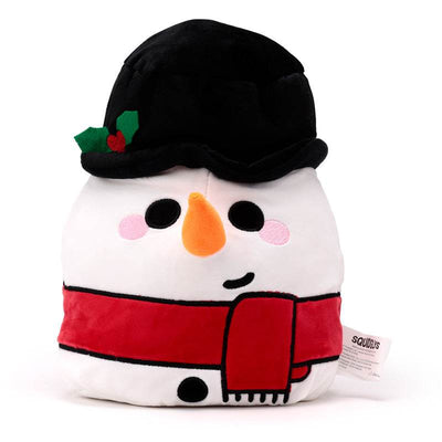 Squidglys Christmas Festive Friends Cole the Snowman Plush Toy - Gift Arch