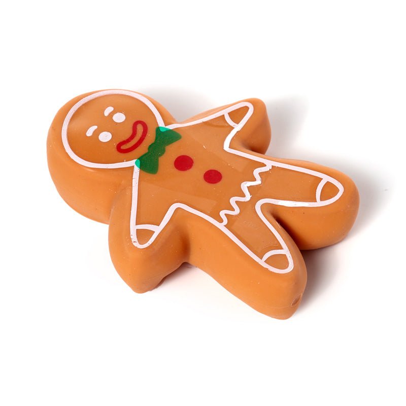 Stretchy Baker Street Christmas Gingerbread Man Toy - Gift Arch