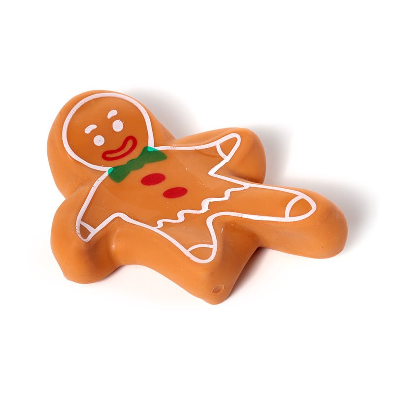 Stretchy Baker Street Christmas Gingerbread Man Toy - Gift Arch