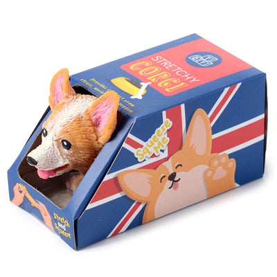 Stretchy Corgi Dog Toy - Gift Arch