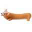 Stretchy Corgi Dog Toy - Gift Arch