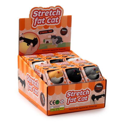 Stretchy Fat Cat Toy - Gift Arch